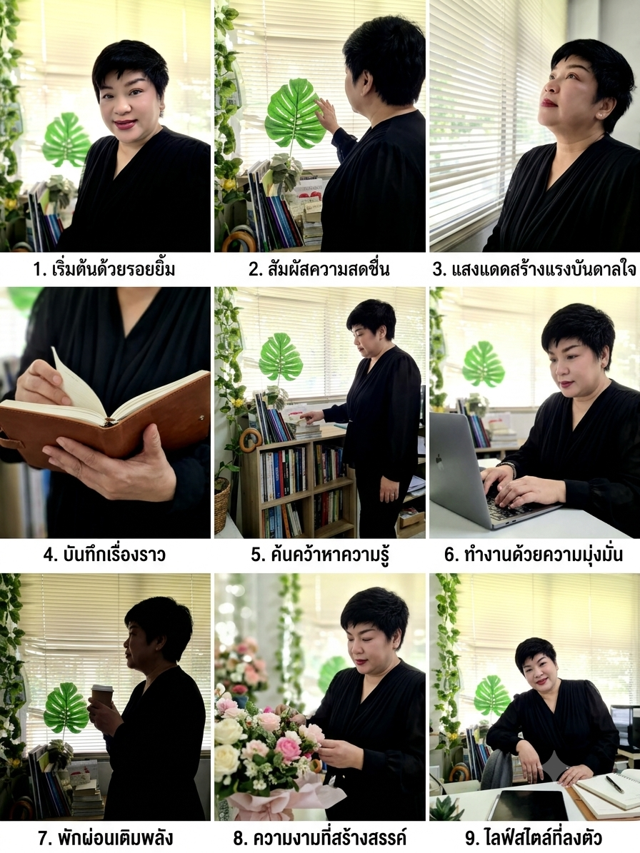 สร้างสตอรี่บอร์ดภาพยนตร์ 3×3 รวม 9 เฟรม สำหรับวิดีโอยาว 10 วินาที